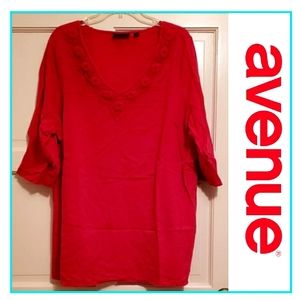 🔥EUC/AVENUE BLOUSE  22/24  $FINAL$